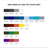tank top color chart - Chrono Trigger Shop